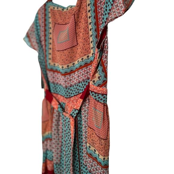 NY Collection Woman Aztec Print Tunic Size 1X - Picture 7 of 11